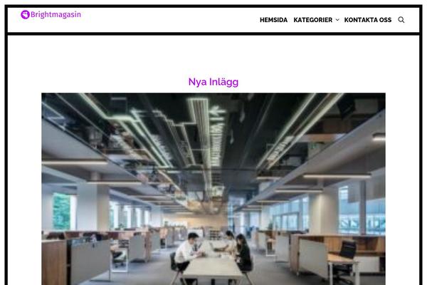 brightmagasin.se site used Itara