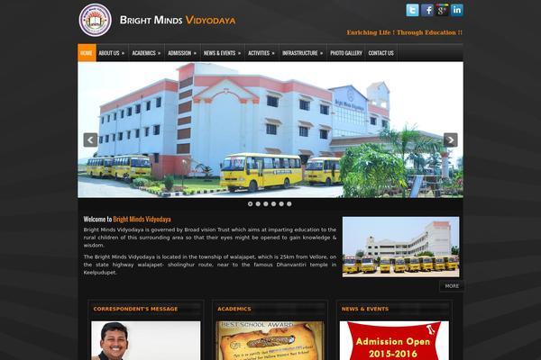 Markoni theme site design template sample