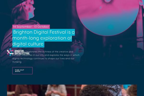 brightondigitalfestival.co.uk site used Brighton-digital-festival