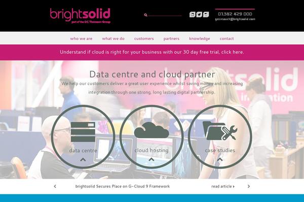 brightsolid.com site used Brightsolid