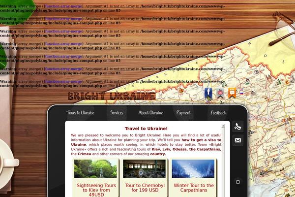 brightukraine.com site used Brightukraine