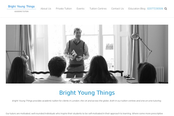 brightyoungthings.co.uk site used Byt