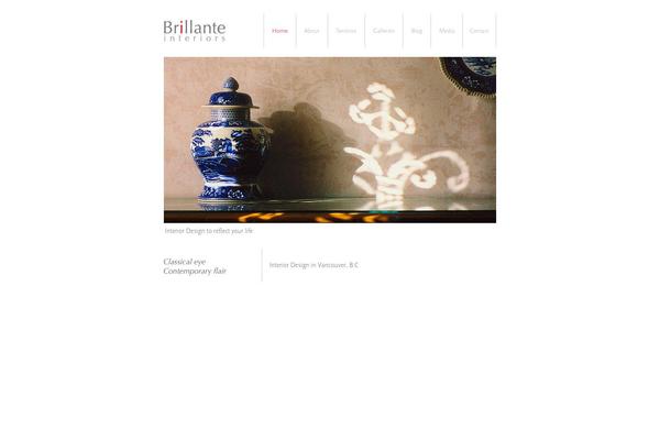 brillanteinteriors.com site used Brillante