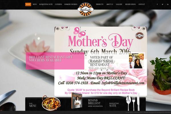 brilliantrestaurant.com site used Brilliantrestaurant