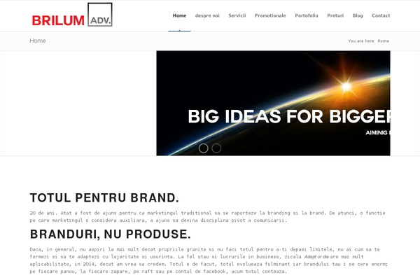 brilum.ro site used Brilum-2015
