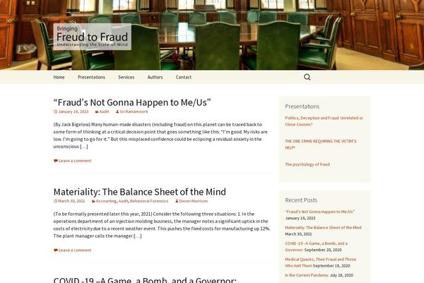 Twenty Thirteen theme site design template sample