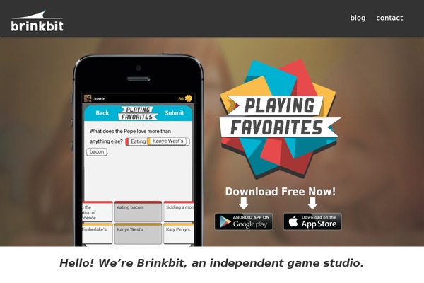 brinkbit.com site used Trasabootstrap.v1.5