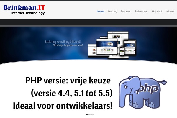 brinkhost.nl site used Make