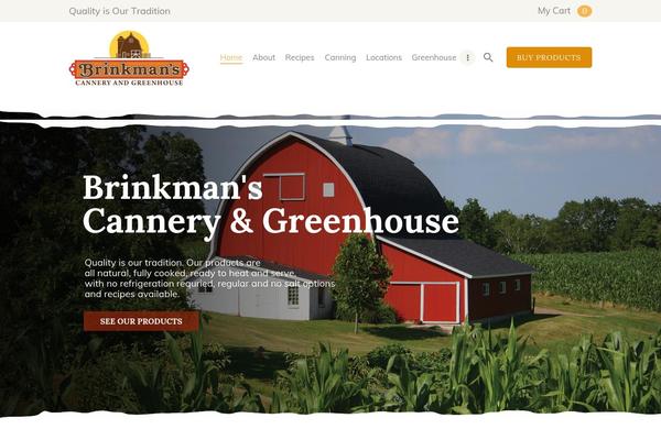 brinkmanfarms.com site used Lettuce