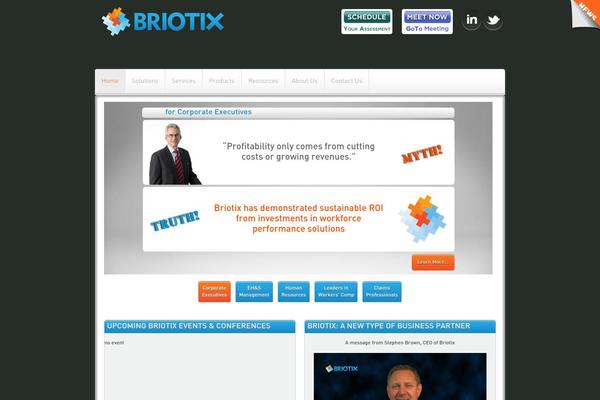 briotix.com site used Yoo_sphere_wp
