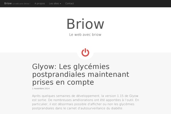 briow.com site used Ward