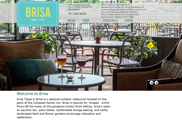 brisatapas.com site used Brisa