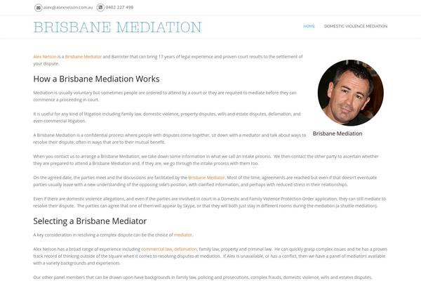 brisbane-mediation.com.au site used Gaukingo