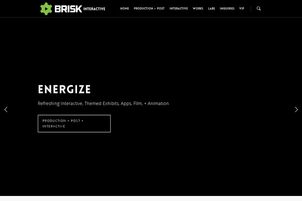 briskfx.com site used Salient