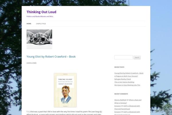 Twenty Twelve theme site design template sample