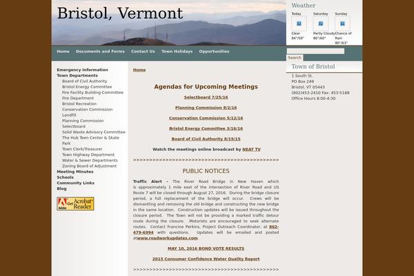 bristolvt.org site used Scg