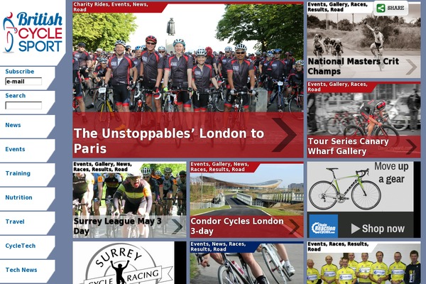 britishcyclesport.com site used Featureon