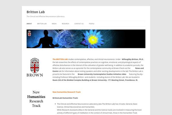Twenty Twelve theme site design template sample