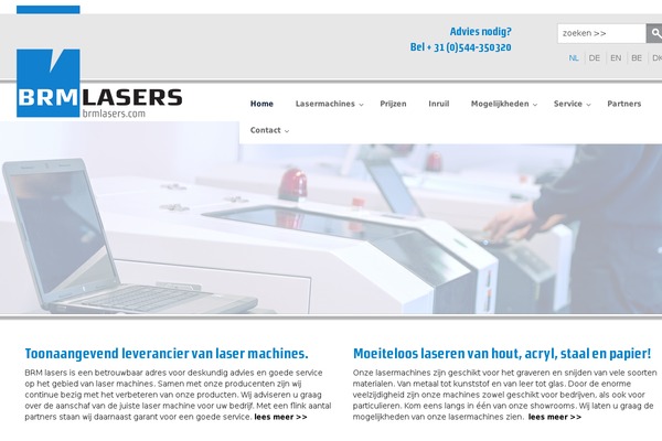 brmlasers.nl site used Brmlasers