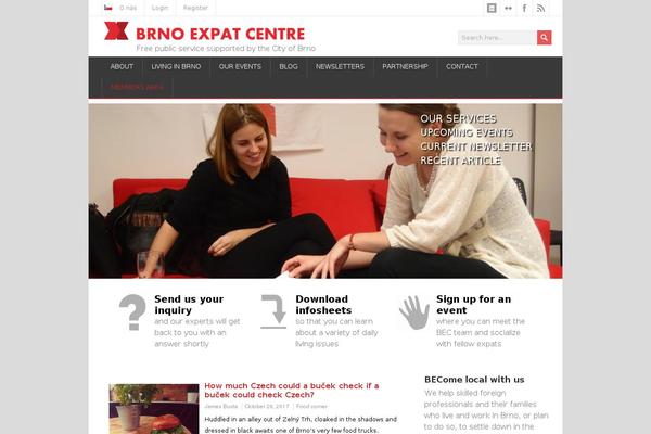 brnoexpatcentre.eu site used Brnoexpatcenter