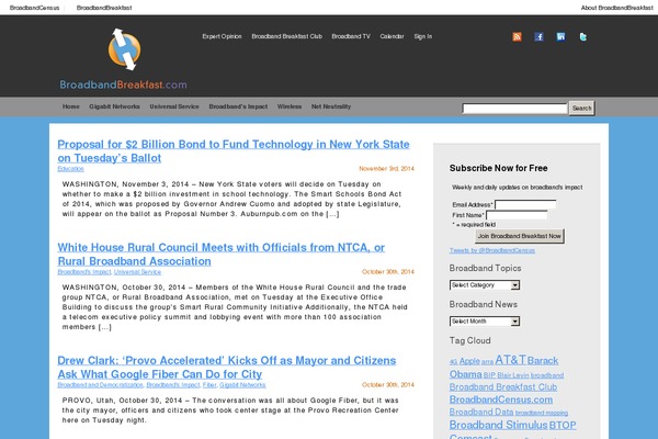 broadbandbreakfast.com site used Neutralis