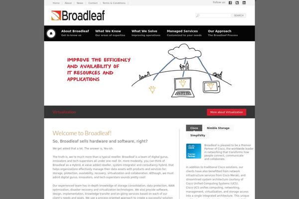 broadleafservices.com site used Broadleaf