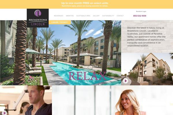 broadstonelincoln.com site used Lincoln-ii