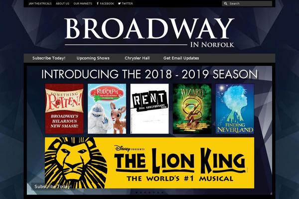 broadwaynorfolk.com site used Nederlander