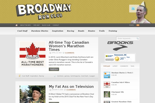 Headlines theme site design template sample