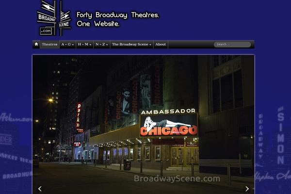 broadwayscene.com site used Broadwayscene