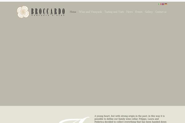 broccardo.it site used Broccardo