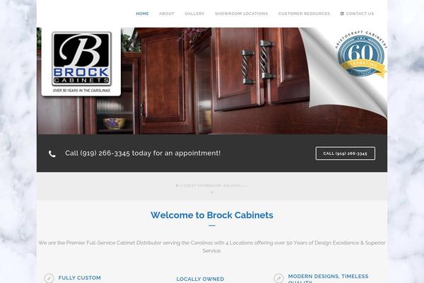brockcabinets.com site used Brockcabinets