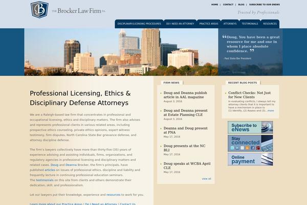brockerlawfirm.com site used Brocker