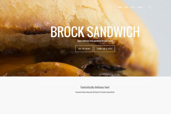 brocksandwich.ca site used Brocksandwich