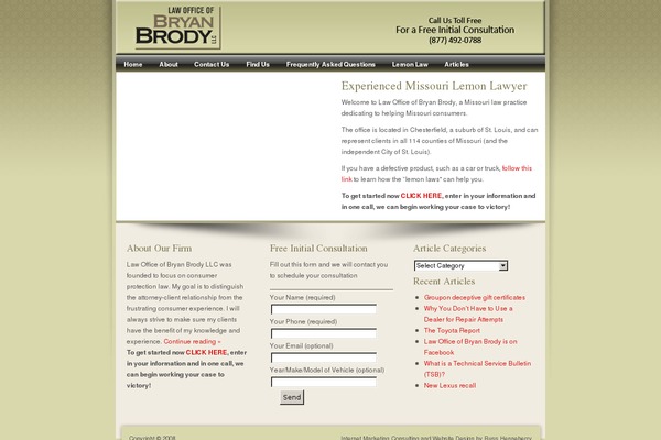 brodylawoffice.com site used Essence-golden