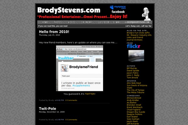 brodystevens.com site used Minima-black-for-wordpress-115