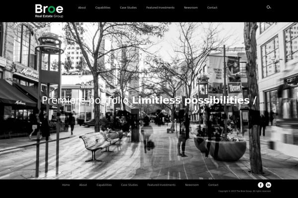 broerealestate.com site used Broegroup