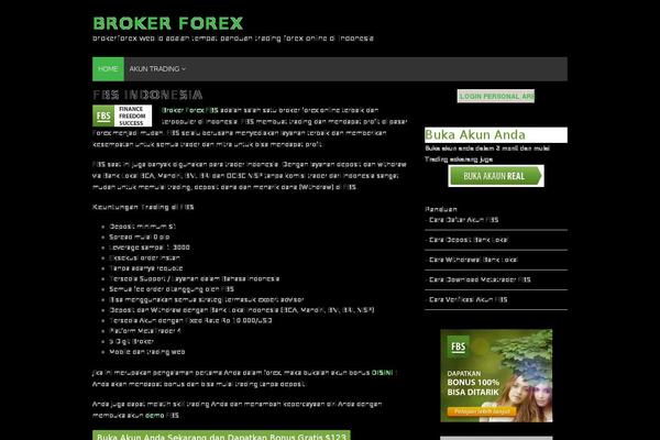 brokerforex.web.id site used Brokerforex