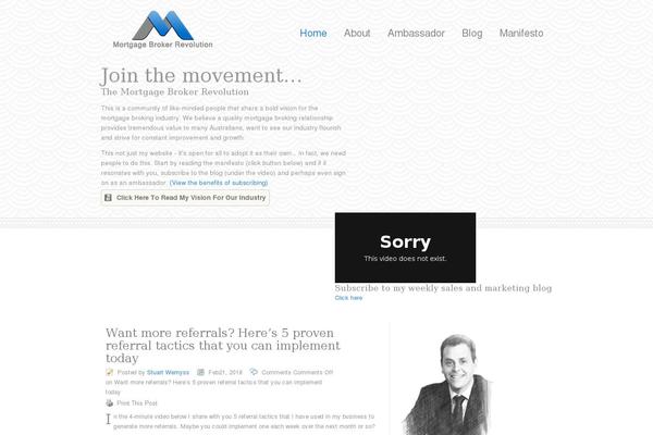 brokerrevolution.com.au site used Sadiadesign
