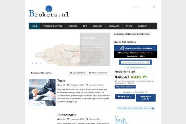 brokers.nl site used Splash