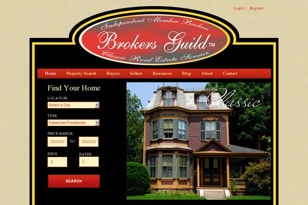 brokersguild.com site used Bfgthemes
