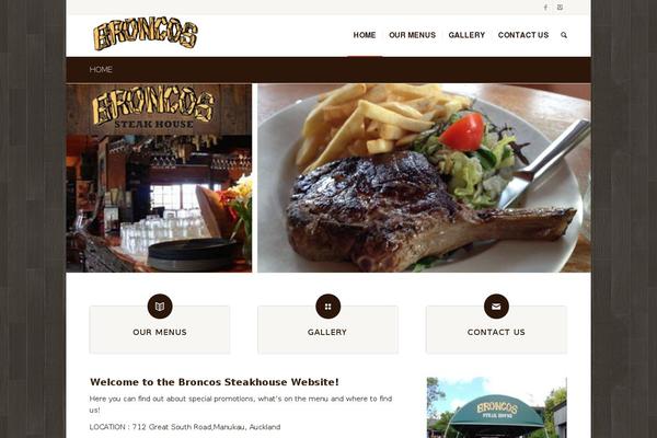 broncossteakhouse.co.nz site used Enfold