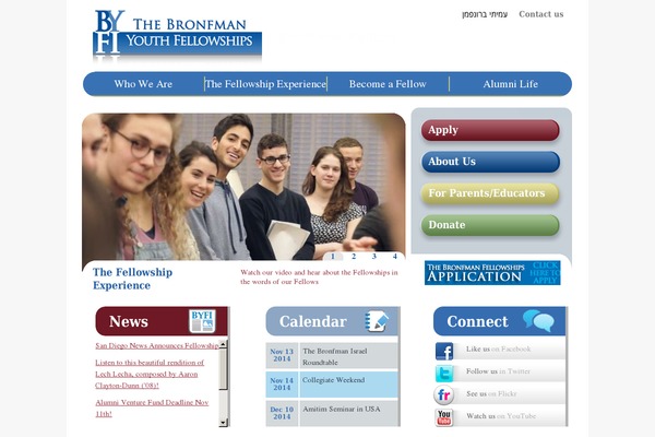 bronfman.org site used Bronfman