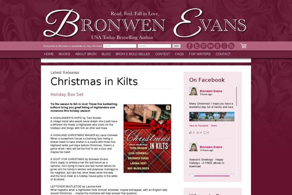 bronwenevans.com site used Custom_theme_author