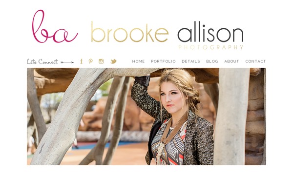 Prophoto4 theme site design template sample