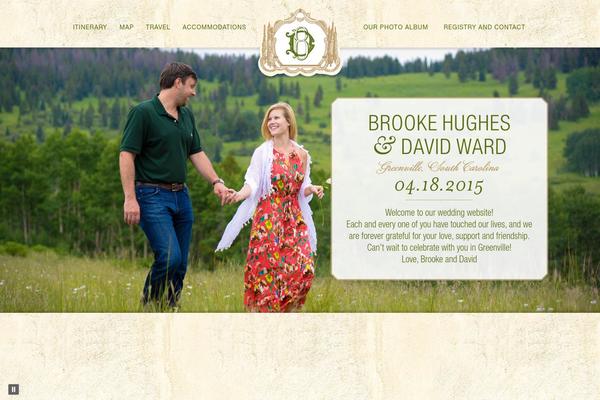 brookeanddavid.com site used Hughes