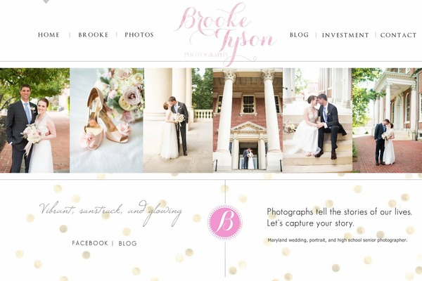 Prophoto4 theme site design template sample