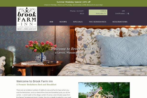 brookfarm.com site used Brook-farm