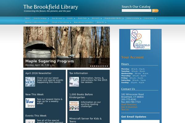 brookfieldlibrary.org site used Wireline