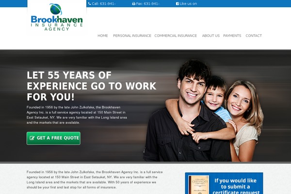 brookhavenagency.com site used Brookhavenagency